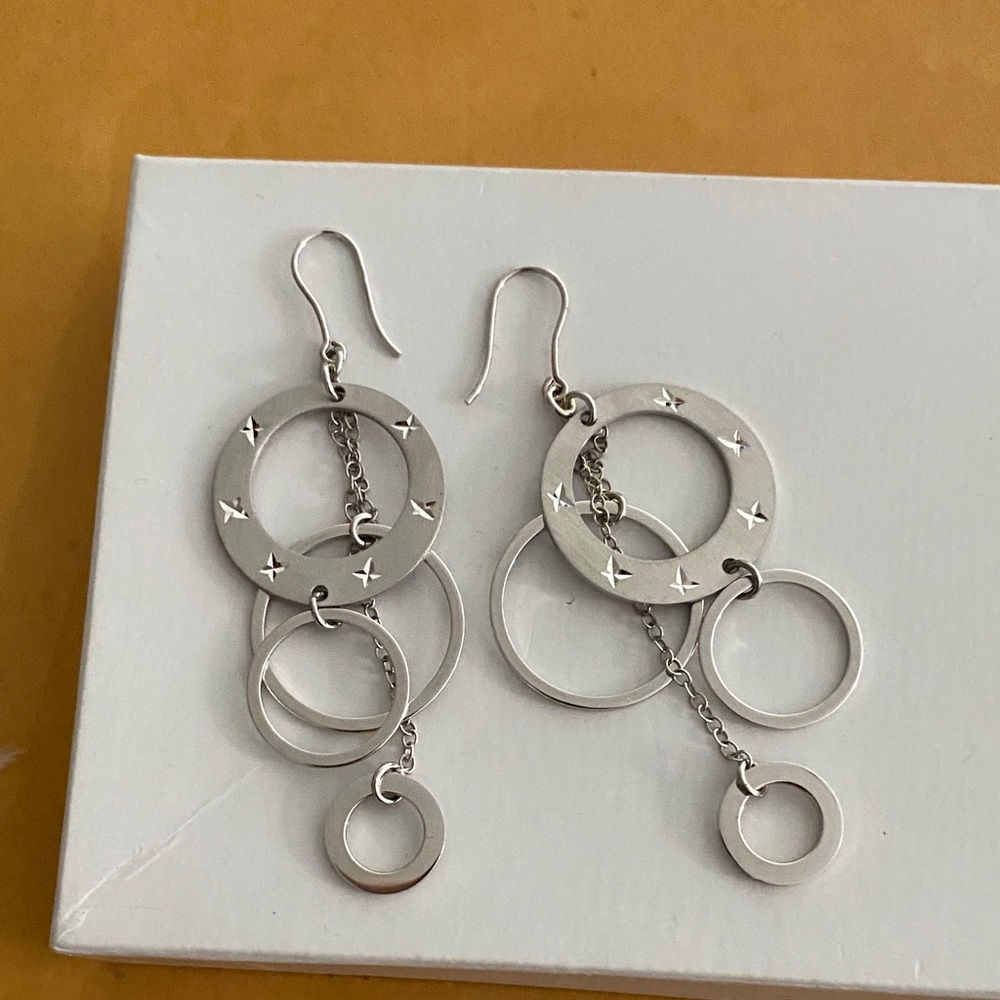 Silver Dangle Earrings